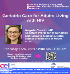 Geriatric Care for Adults Living with HIV